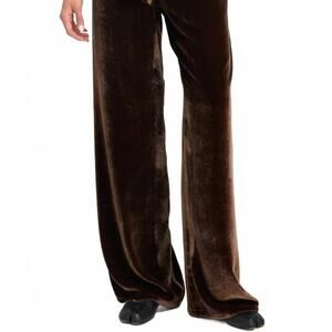 NEW SPRWMN wide leg easy pants in brown